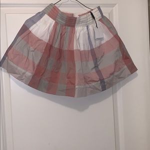 Girls Burberry skirt
